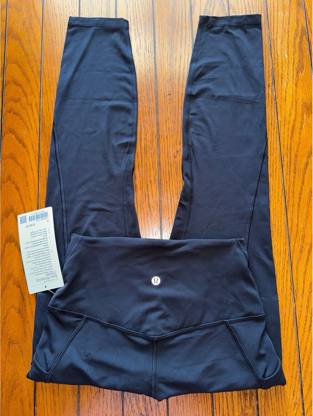 Lululemon Align With Pockets High Rise 25” Black Size 6 NWT